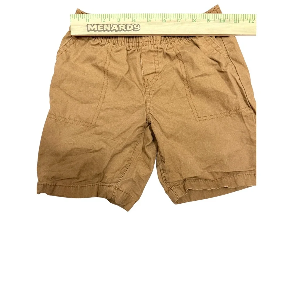 Carter's Shirt & Shorts Cat&Jack Kids 5T Dinosaur Print Blue Red Tan 3pc Set